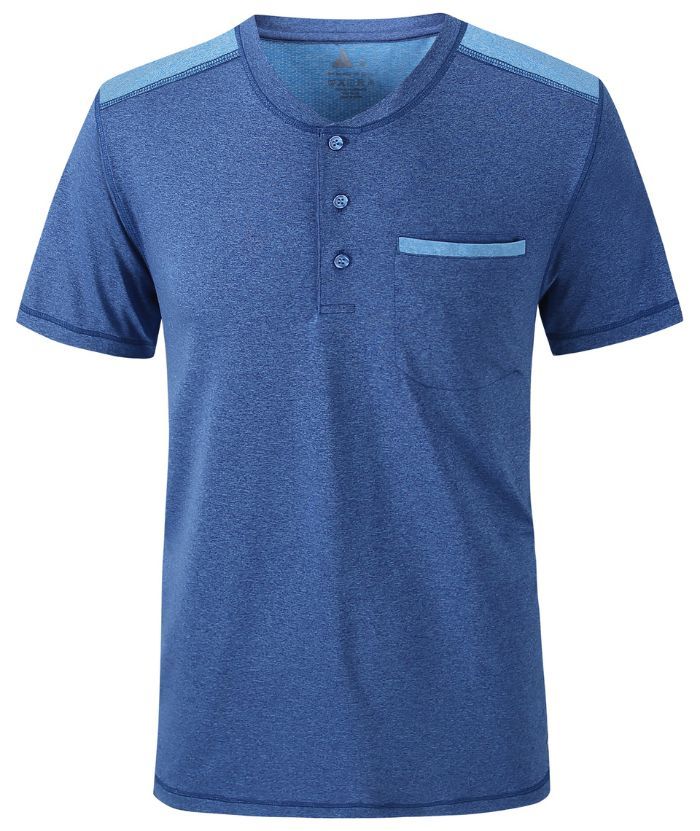 ZITY Men's Slim Fit Chest Pocket Summer T-Shirt-CUMSS01279