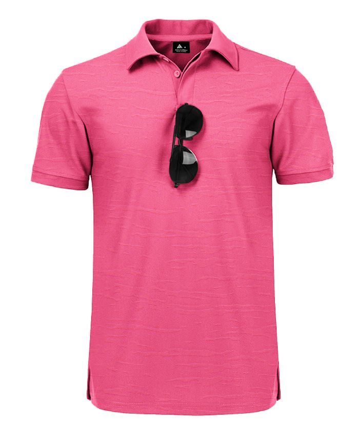 ZITY Men's Slim Fit Summer Casual Polo Shirt-CUMPO03095