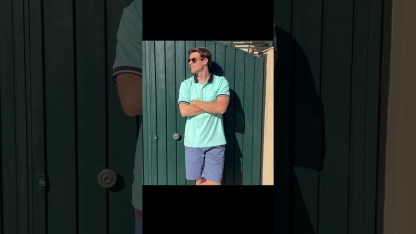 ZITY Men's Contrast Collar Slim Fit Polo Shirt-CUMPO05144