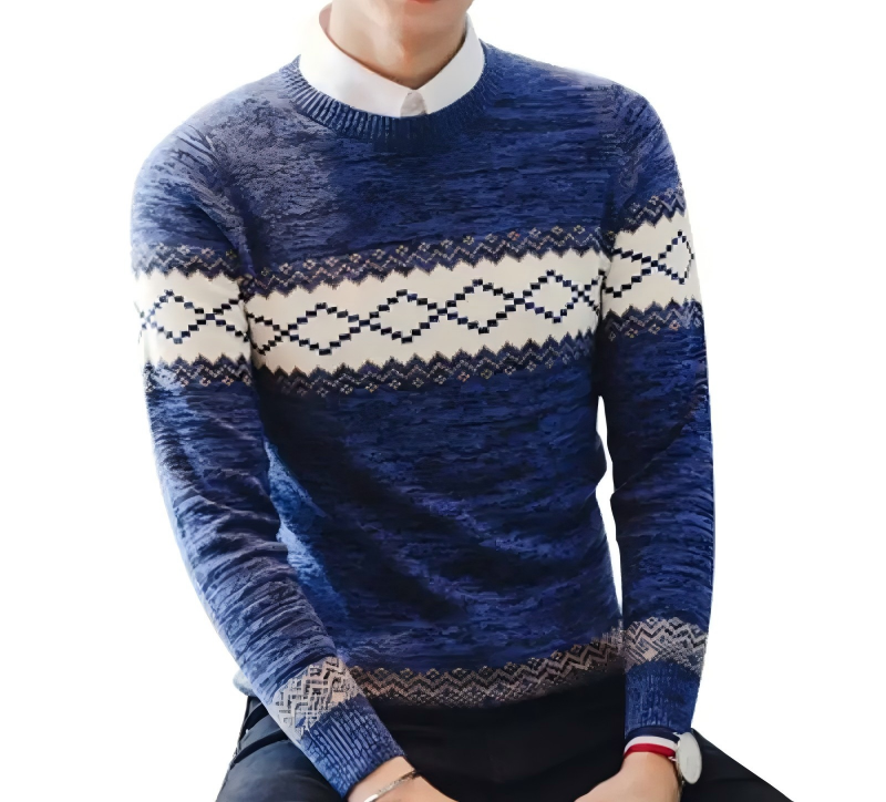 Men’s Knitted Sweater Thermal Warm Pullover Jumper Knitwear | SECOOD