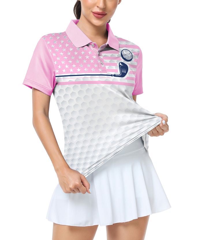 ZITY Women's Dri Fit Sports Golf Polo Shirt-CFWZZ00048