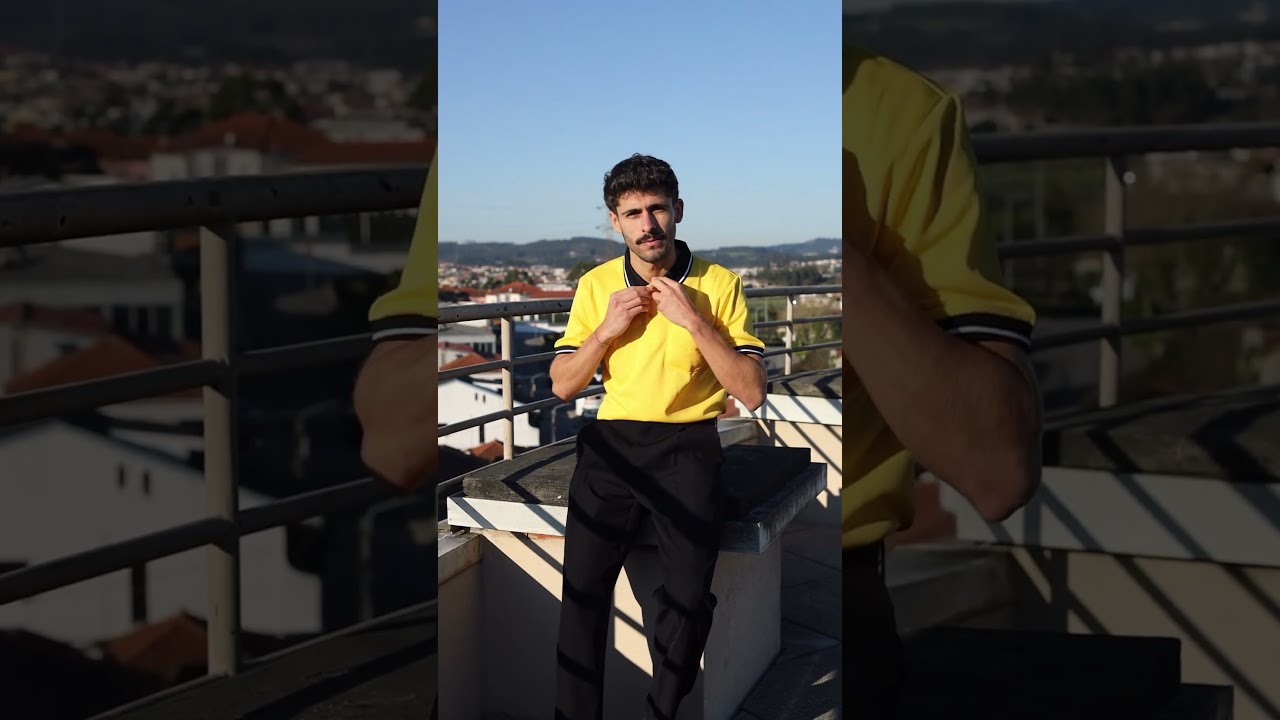 ZITY Men's Contrast Collar Slim Fit Polo Shirt-CUMPO05144