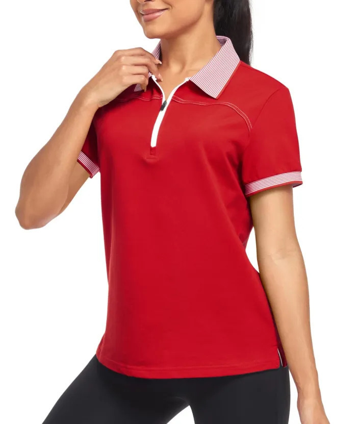 ZITY Women's Moisture Wicking Golf Shirt Slim Fit Casual Polo Shirt-ZPK001797 | Zitysports