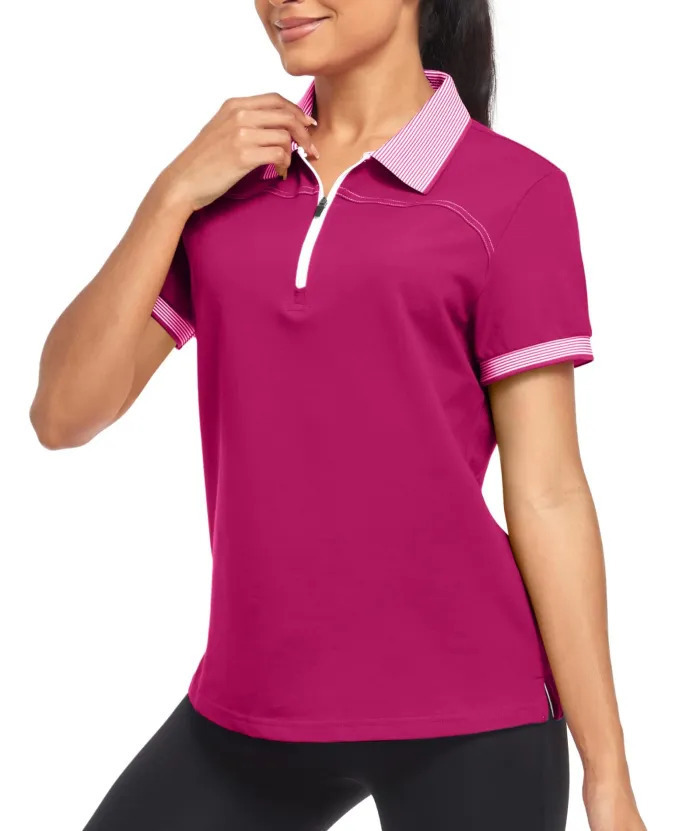 Wholesale Women's Moisture Wicking Golf Polo Shirt | Zitysports
