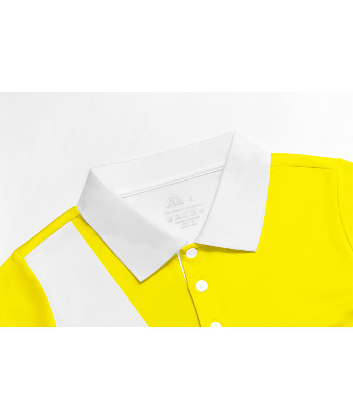 ZITY Kid's Summer Color Block Dri Fit Golf Polo Shirt-CUBPO02402