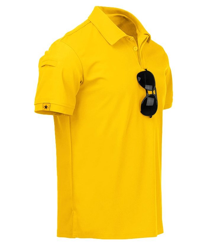 ZITY Men's Oversized Short Sleeve Sports Golf Tennis Polo Shirt-ZPK007196|Zitysports