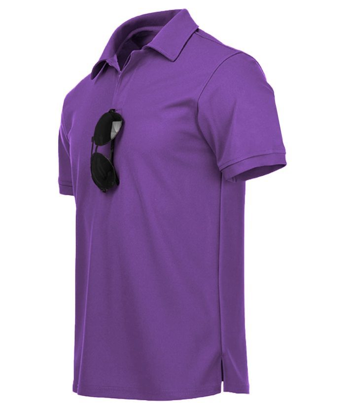 ZITY Men's Oversized Short Sleeve Sports Golf Tennis Polo Shirt-ZPK007196|Zitysports
