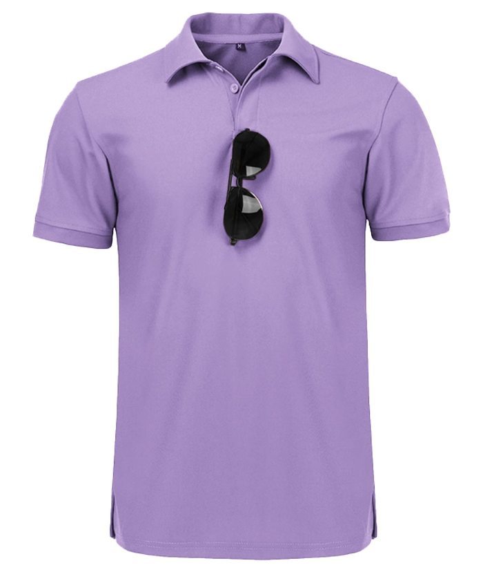 ZITY Men's Oversized Short Sleeve Sports Golf Tennis Polo Shirt-ZPK007196|Zitysports