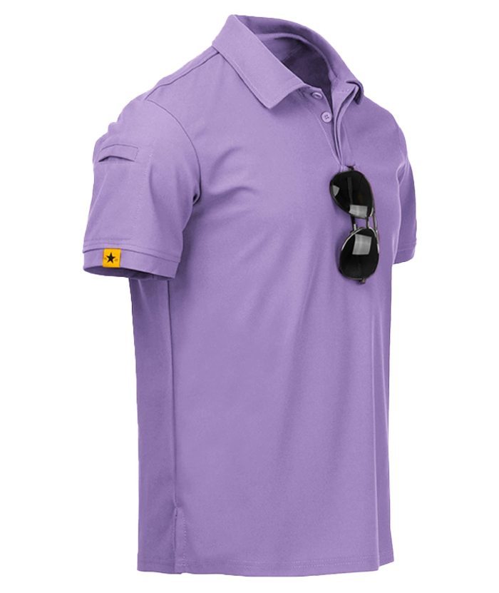 ZITY Men's Oversized Short Sleeve Sports Golf Tennis Polo Shirt-ZPK007196|Zitysports