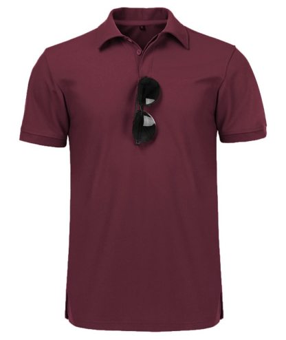ZITY Men's Oversized Short Sleeve Sports Golf Tennis Polo Shirt-ZPK007196|Zitysports