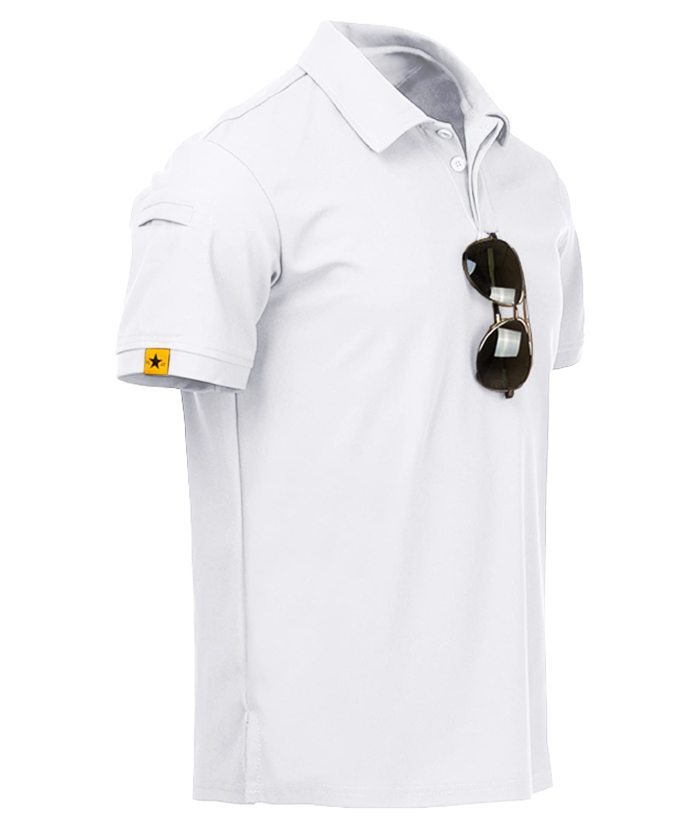 ZITY Men's Oversized Short Sleeve Sports Golf Tennis Polo Shirt-ZPK007196|Zitysports