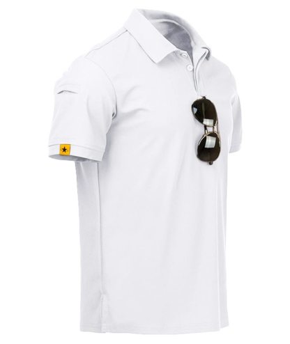 ZITY Men's Oversized Short Sleeve Sports Golf Tennis Polo Shirt-ZPK007196|Zitysports