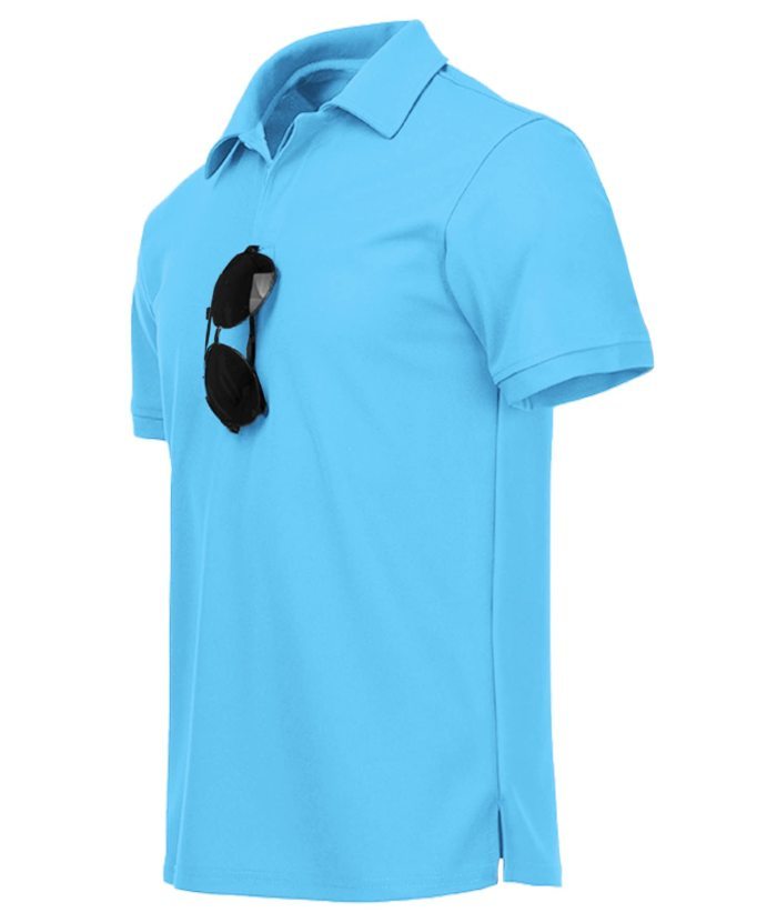 ZITY Men's Oversized Short Sleeve Sports Golf Tennis Polo Shirt-ZPK007196|Zitysports