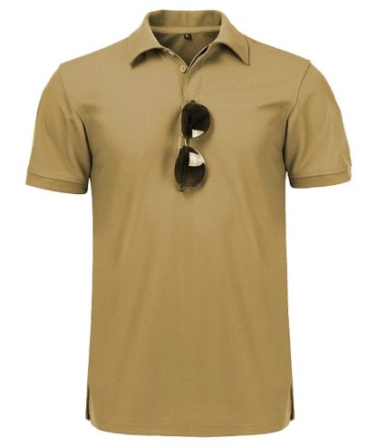 ZITY Men's Oversized Short Sleeve Sports Golf Tennis Polo Shirt-ZPK007196|Zitysports