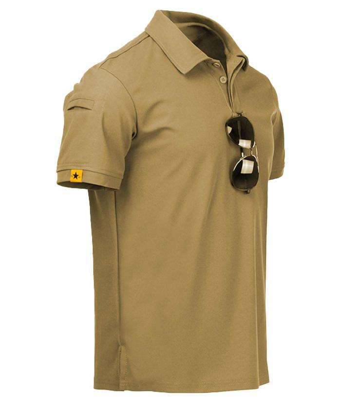 ZITY Men's Oversized Short Sleeve Sports Golf Tennis Polo Shirt-ZPK007196|Zitysports