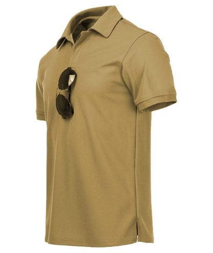 ZITY Men's Oversized Short Sleeve Sports Golf Tennis Polo Shirt-ZPK007196|Zitysports
