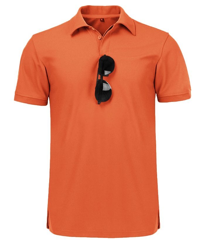 ZITY Men's Oversized Short Sleeve Sports Golf Tennis Polo Shirt-ZPK007196|Zitysports