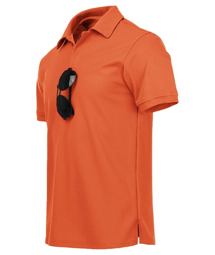 ZITY Men's Oversized Short Sleeve Sports Golf Tennis Polo Shirt-ZPK007196|Zitysports