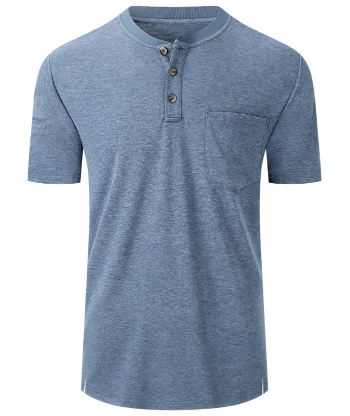ZITY Men's Slim Fit Round Neck T-Shirt-CUMSS01290