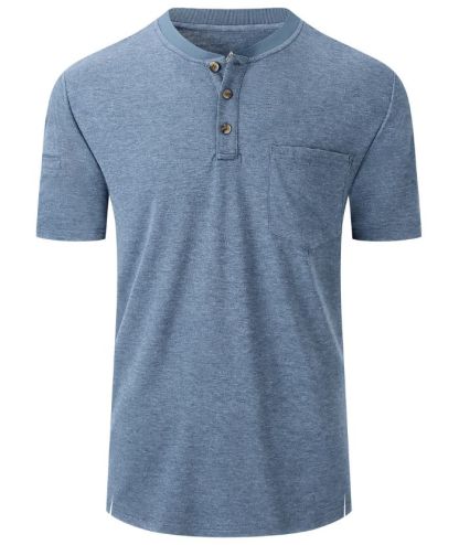 ZITY Men's Slim Fit Round Neck T-Shirt-CUMSS01290
