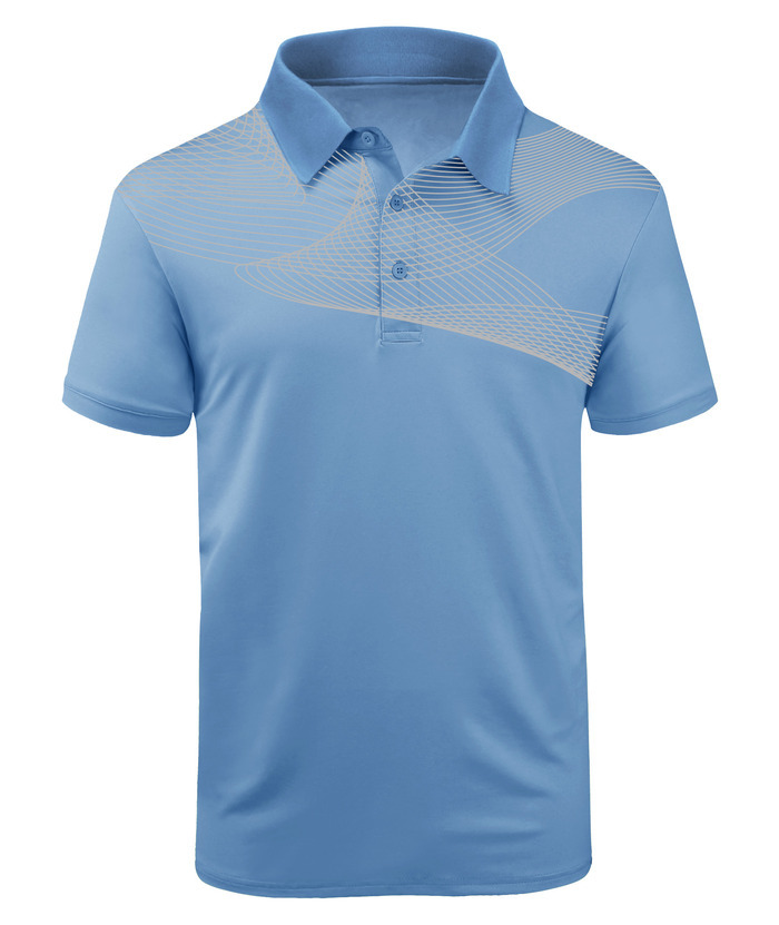 ZITY Men's Polo Short Sleeve Casual Athletic Dry Fit Running Hiking Shirt -APOH700035 | Zitysports