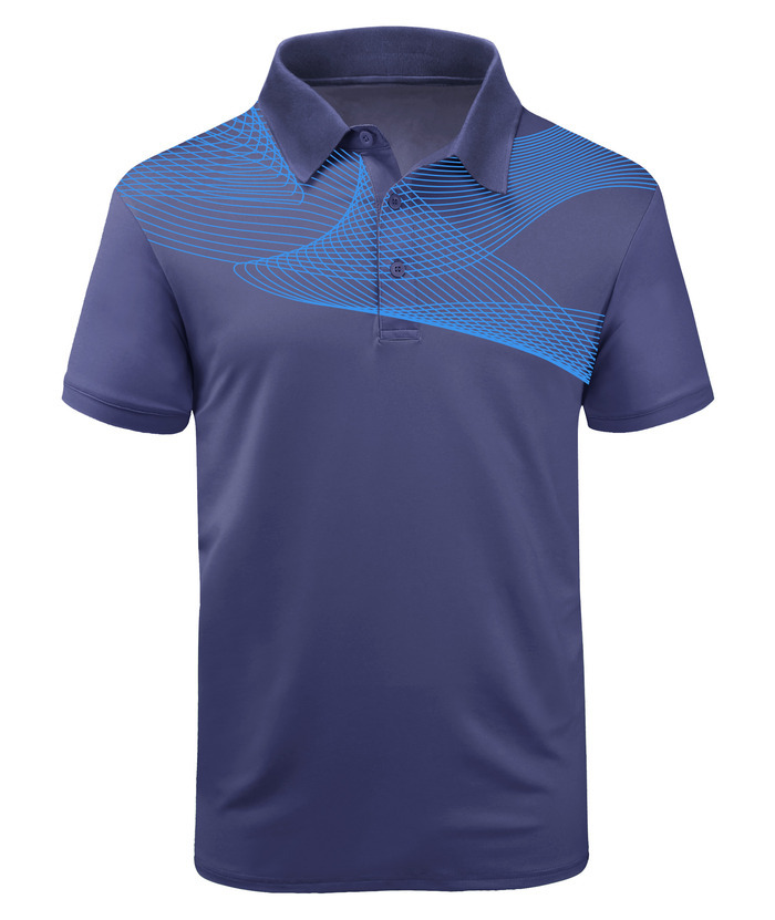 ZITY Men's Polo Short Sleeve Casual Athletic Dry Fit Running Hiking Shirt -APOH700035 | Zitysports