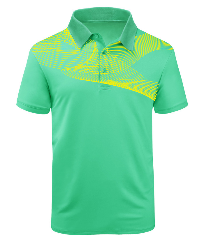 ZITY Men's Polo Short Sleeve Casual Athletic Dry Fit Running Hiking Shirt -APOH700035 | Zitysports