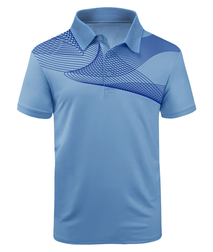 ZITY Men's Polo Short Sleeve Casual Athletic Dry Fit Running Hiking Shirt -APOH700035 | Zitysports