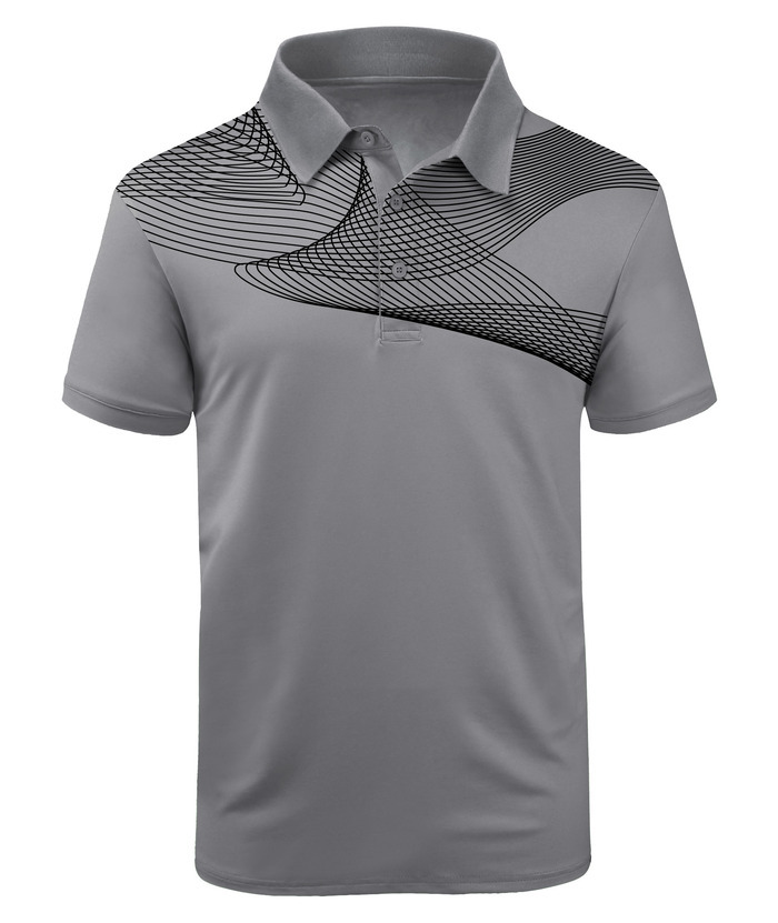 ZITY Men's Polo Short Sleeve Casual Athletic Dry Fit Running Hiking Shirt -APOH700035 | Zitysports