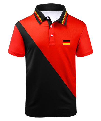ZITY Men's Button Up Dri Fit Summer Polo Shirt-APOH700041