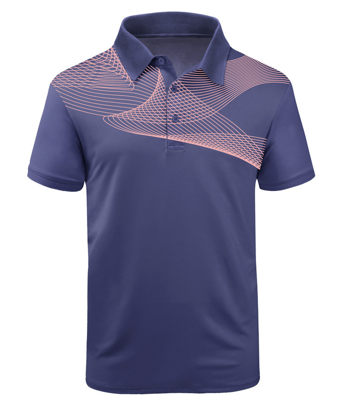 ZITY Men's Polo Short Sleeve Casual Athletic Dry Fit Running Hiking Shirt -APOH700035 | Zitysports