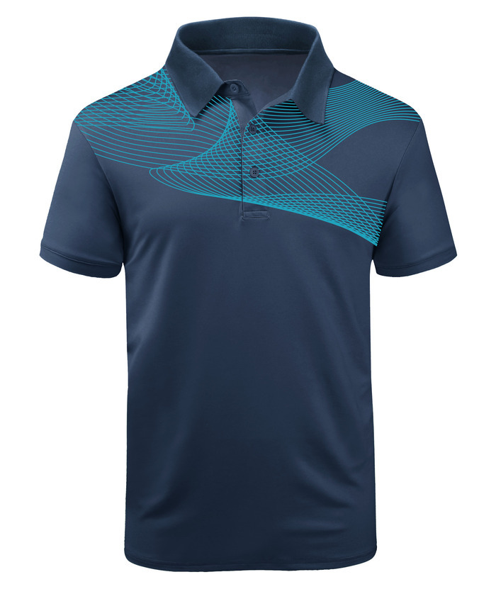 ZITY Men's Polo Short Sleeve Casual Athletic Dry Fit Running Hiking Shirt -APOH700035 | Zitysports