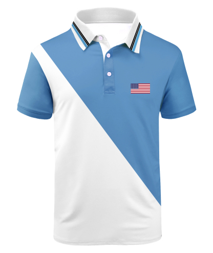 ZITY Men's Button Up Dri Fit Summer Polo Shirt-APOH700041