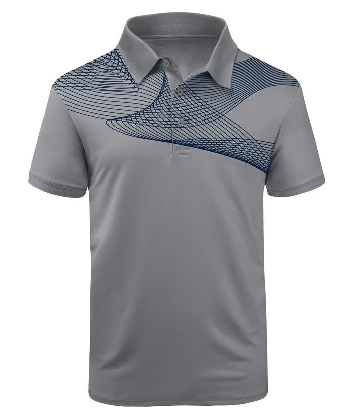 ZITY Men's Polo Short Sleeve Casual Athletic Dry Fit Running Hiking Shirt -APOH700035 | Zitysports