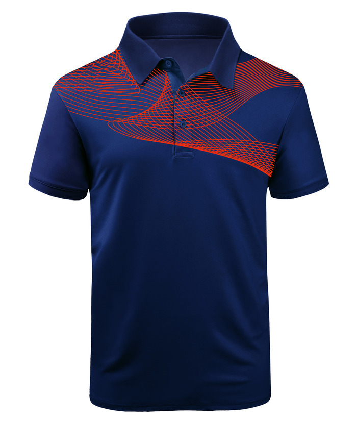 ZITY Men's Polo Short Sleeve Casual Athletic Dry Fit Running Hiking Shirt -APOH700035 | Zitysports