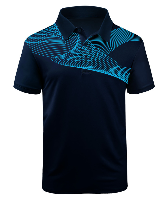 ZITY Men's Polo Short Sleeve Casual Athletic Dry Fit Running Hiking Shirt -APOH700035 | Zitysports