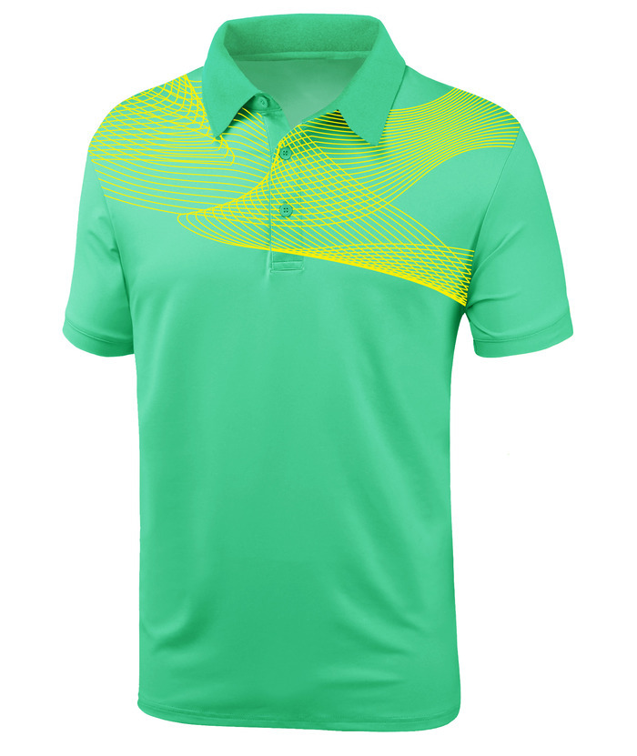 ZITY Men's Polo Short Sleeve Casual Athletic Dry Fit Running Hiking Shirt -APOH700035 | Zitysports