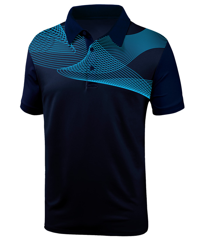 ZITY Men's Polo Short Sleeve Casual Athletic Dry Fit Running Hiking Shirt -APOH700035 | Zitysports