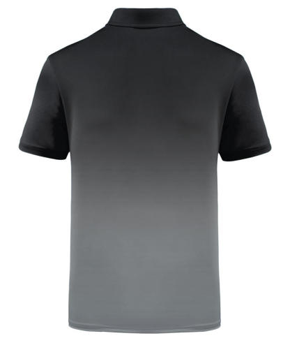 ZITY Men's Summer Dri Fit Gradient Golf Polo Shirt-CFMPO00034