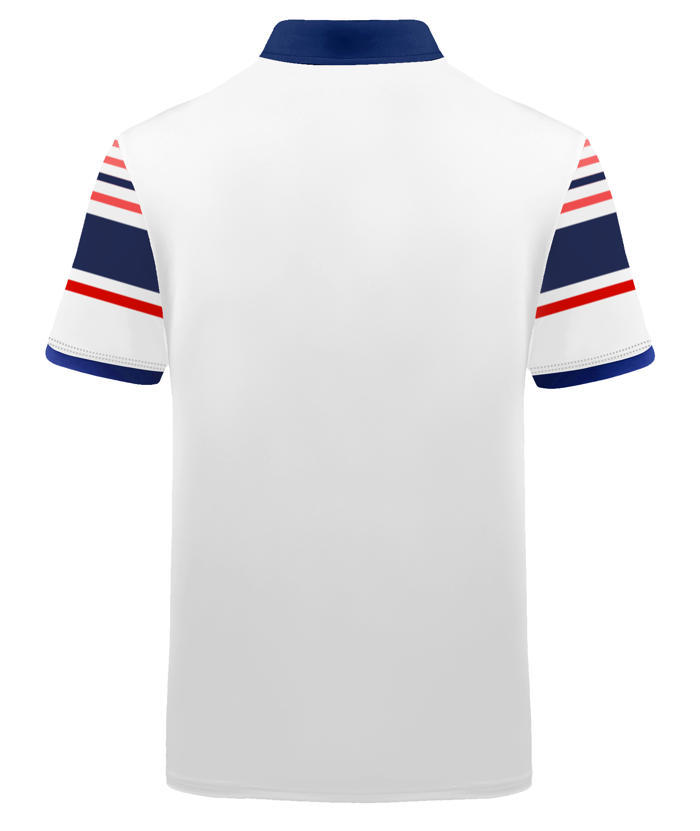 ZITY Men's Striped Color Block Dri Fit Polo Shirt-APOH700052