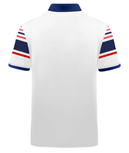 ZITY Men's Striped Color Block Dri Fit Polo Shirt-APOH700052