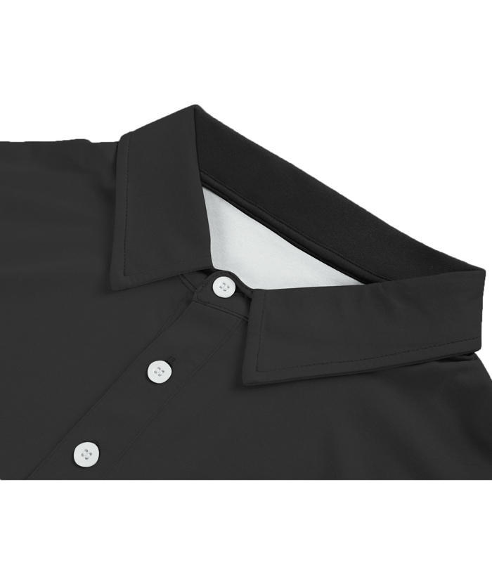 ZITY Men's Summer Dri Fit Gradient Golf Polo Shirt-CFMPO00034