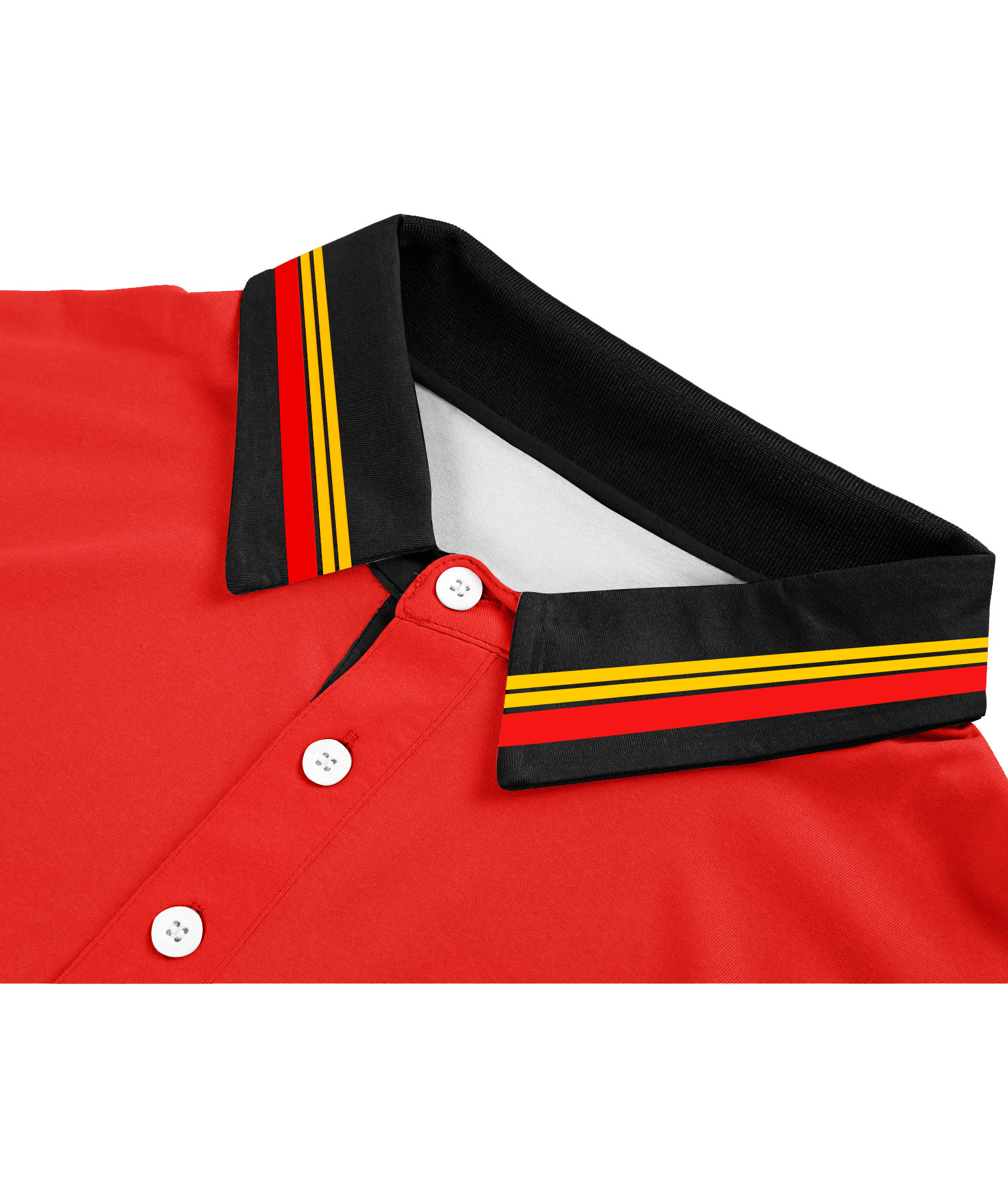 ZITY Men's Button Up Dri Fit Summer Polo Shirt-APOH700041