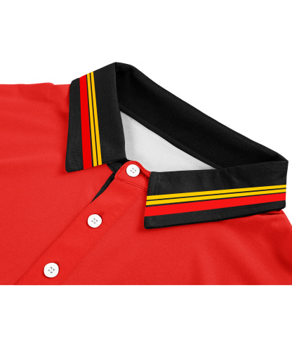 ZITY Men's Button Up Dri Fit Summer Polo Shirt-APOH700041
