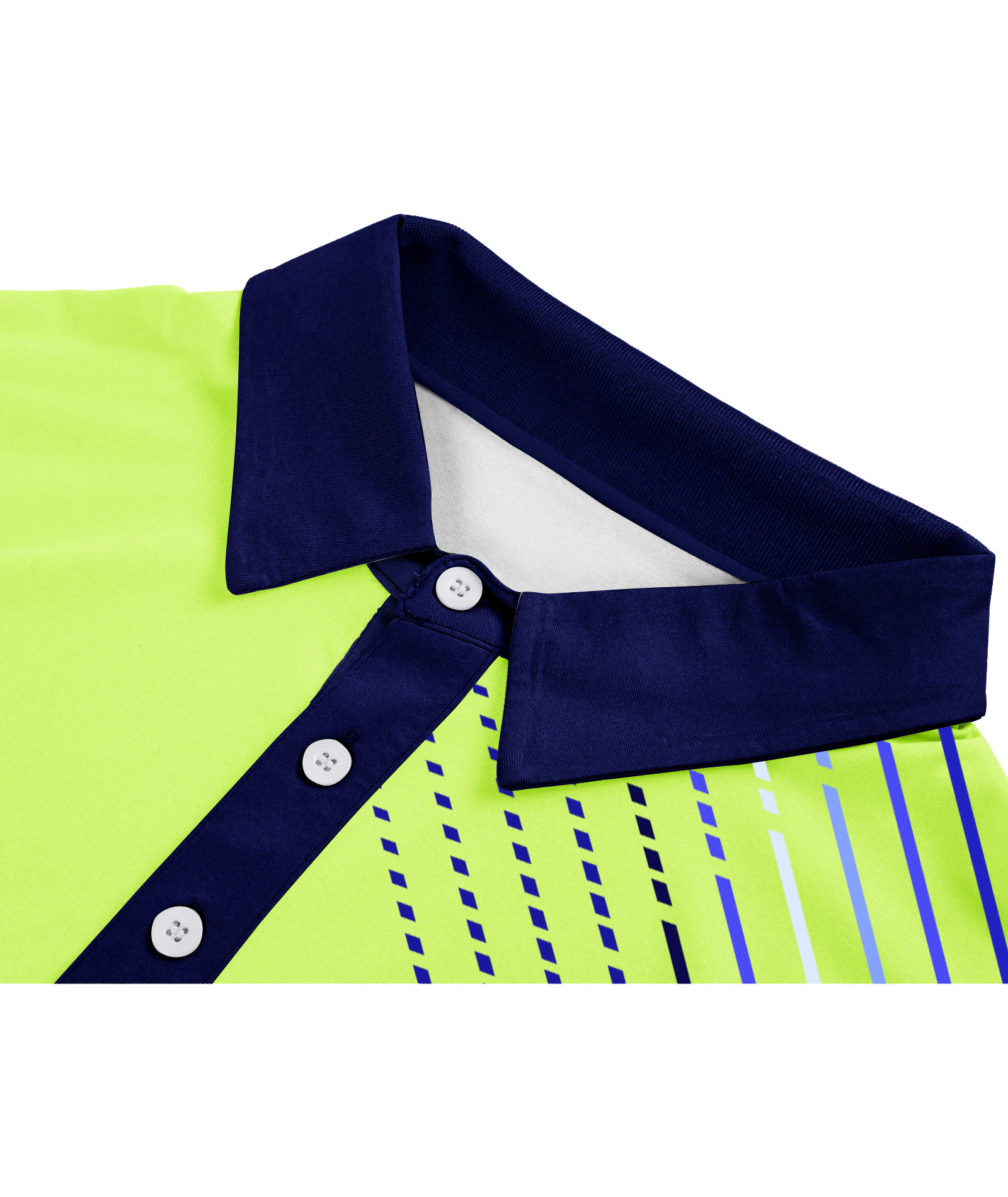 ZITY Men's Button Up Moisture Wicking Golf Polo Shirt-APOH700047