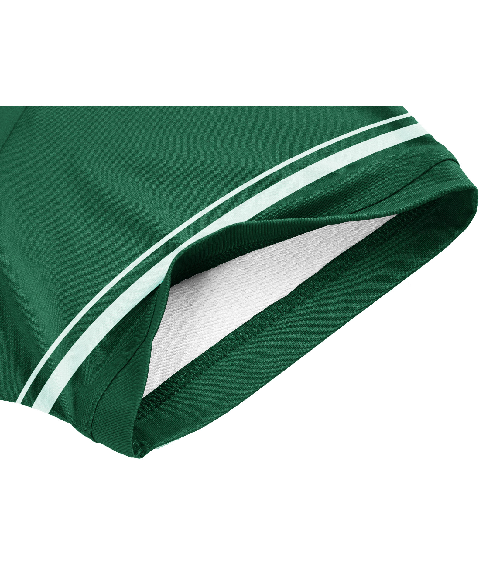 ZITY Men's Dri Fit Green Casual Polo Shirt-CUMPO02009