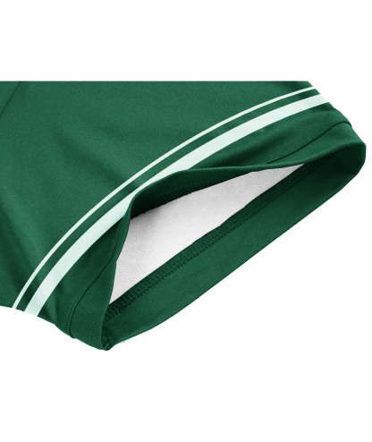 ZITY Men's Dri Fit Green Casual Polo Shirt-CUMPO02009