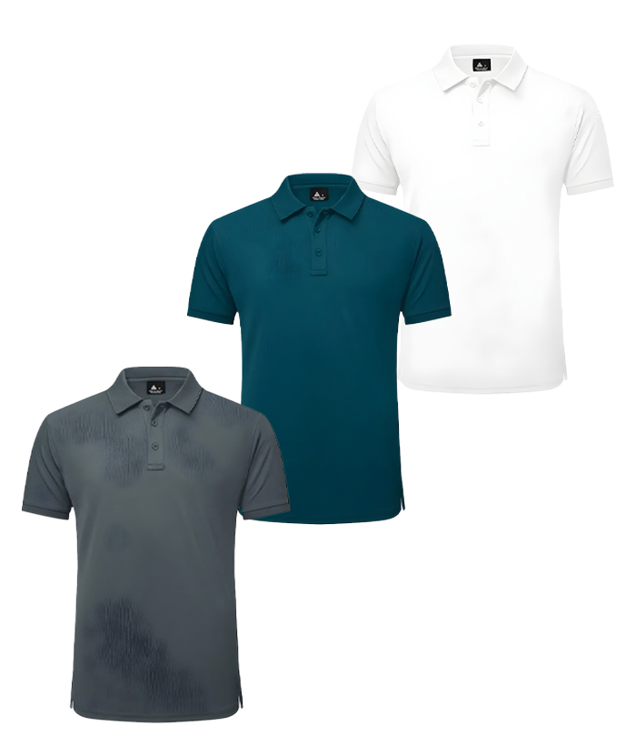 5/3 Pack Men's Dri Fit Golf Polo Shirt-TZUHE00131