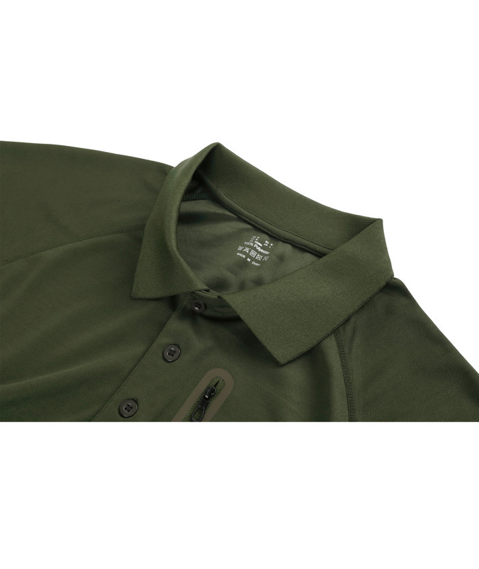 ZITY Men's Outdoor Quick-Dry Breathable Polo Shirt with Zip Pocket-ZPK000811 | Zitysports