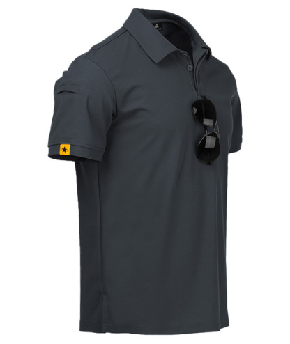 ZITY Men's Solid Hidden Placket Polo Shirt-ZPK010643 | Zitysports
